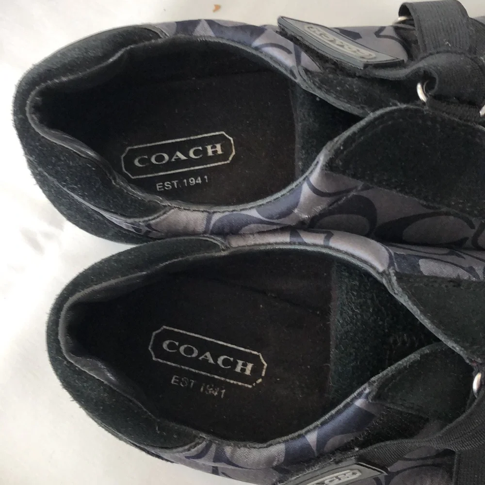 Coach tennis shoes, black/gray, Kyrie - Picture 4 of 5